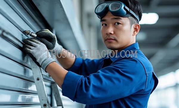 thợ sửa cửa cuốn xã lê minh xuân