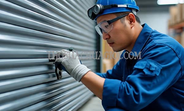 thợ sửa cửa cuốn xã long thới giá rẻ