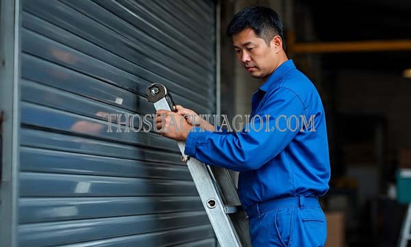 Thợ sửa cửa cuốn xã Long Thới cũ dịch vụ chất lượng