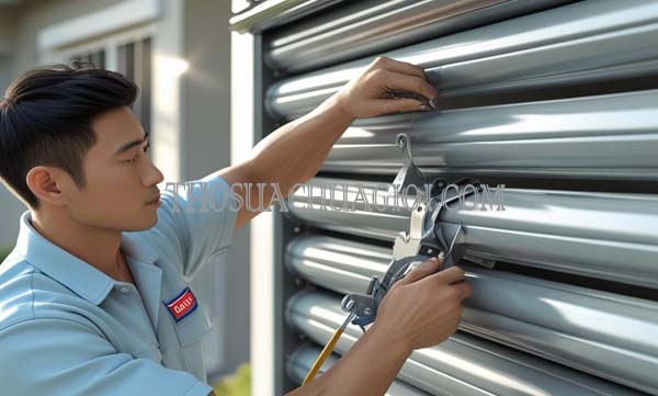 thợ sửa cửa cuốn xã nhị bình giá rẻ