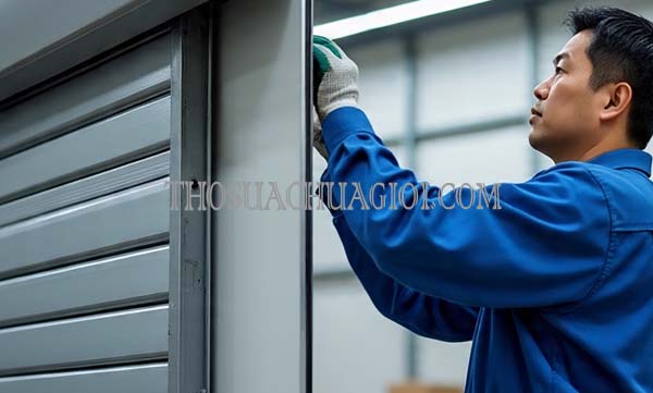 thợ sửa cửa cuốn xã phạm văn hai giá rẻ