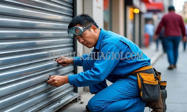 thợ sửa cửa cuốn xã phong phú
