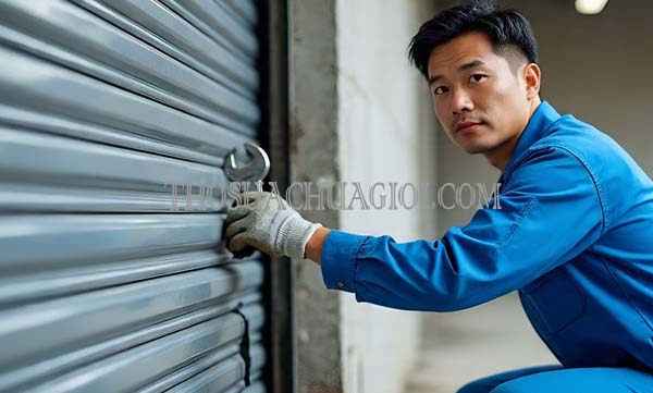 Thợ sửa cửa cuốn xã Phước Kiển cũ dịch vụ chất lượng
