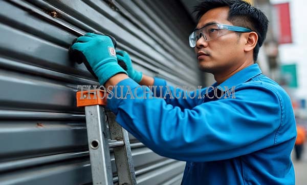 Thợ sửa cửa cuốn xã Qui Đức cũ liên hệ 10 phút có
