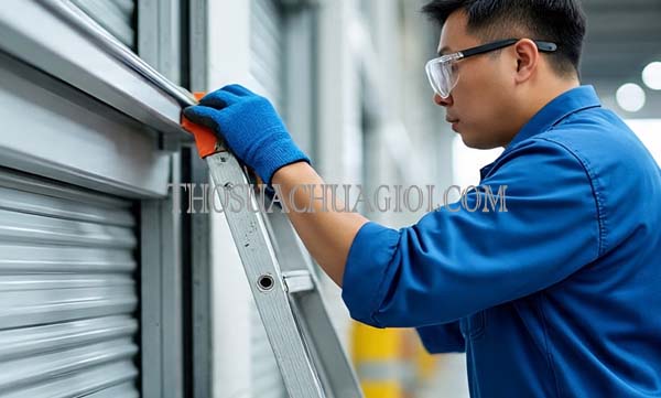 thợ sửa cửa cuốn xã qui đức