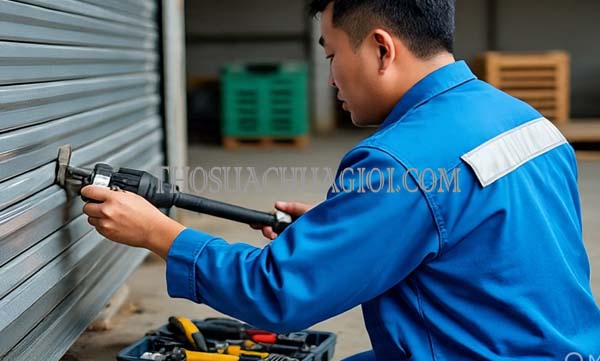 thợ sửa cửa cuốn xã tân thạnh tây giá rẻ