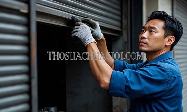 thợ sửa cửa cuốn xã tân thạnh tây