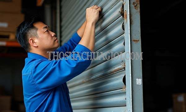 Thợ sửa cửa cuốn xã Tân Thông Hội cũ liên hệ 10 phút có