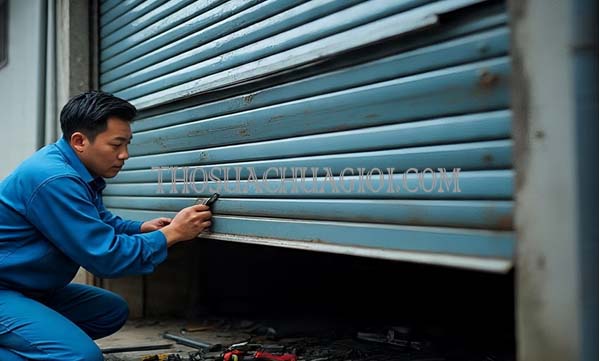 Thợ sửa cửa cuốn xã Trung An cũ giá rẻ và uy tín