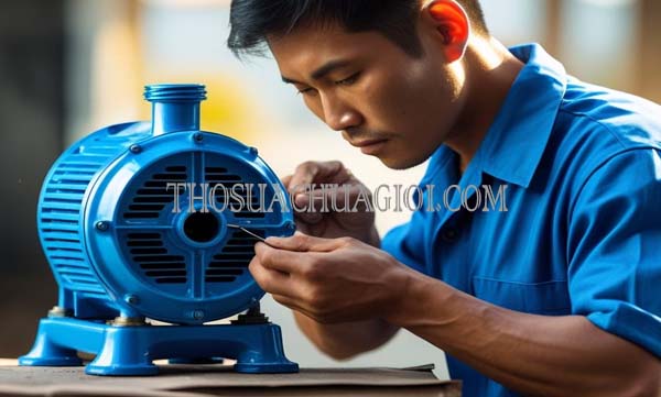 Thợ sửa máy bơm nước phường Hiệp Tân cũ liên hệ 10 phút có