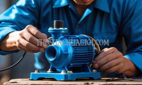 Thợ sửa máy bơm nước phường Phú Trung cũ gọi 30 phút có mặt