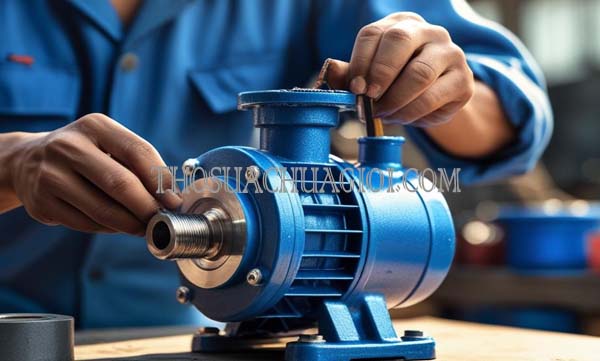 thợ sửa máy bơm nước xã phong phú uy tín