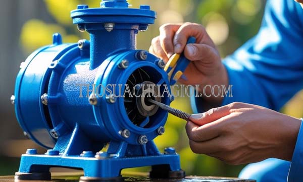 Thợ sửa máy bơm nước xã Qui Đức cũ liên hệ 10 phút có