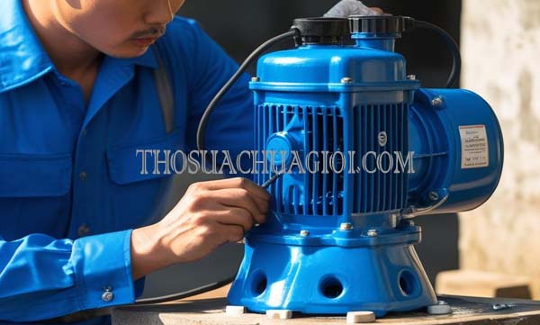 thợ sửa máy bơm nước xã tân hiệp