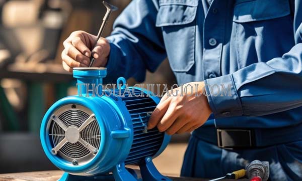 thợ sửa máy bơm nước xã tân kiên