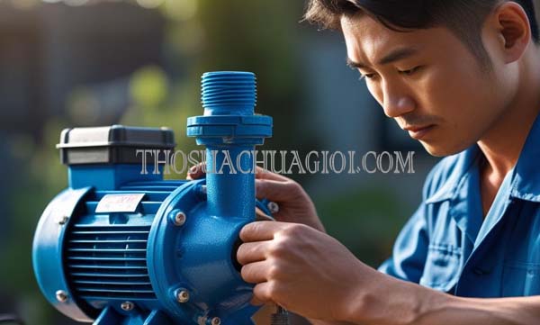 thợ sửa máy bơm nước xã tân xuân