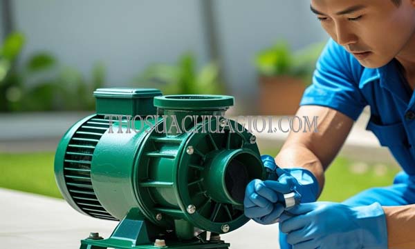 thợ sửa máy bơm nước xã thới tam thôn giá rẻ