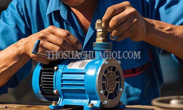 thợ sửa máy bơm nước xã xuân thới đông giá rẻ