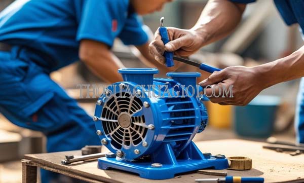 Thợ sửa máy bơm nước xã Xuân Thới Đông cũ chất lượng 25 phút có