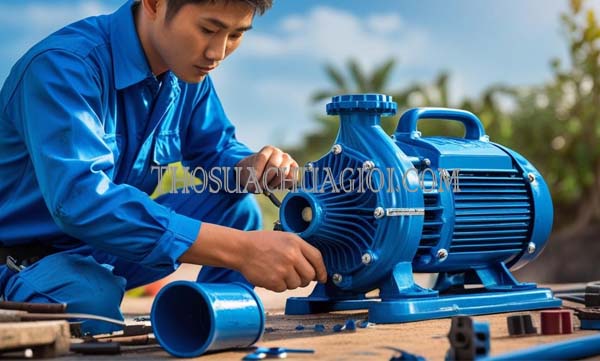 thợ sửa máy bơm nước xã xuân thới thượng giá rẻ
