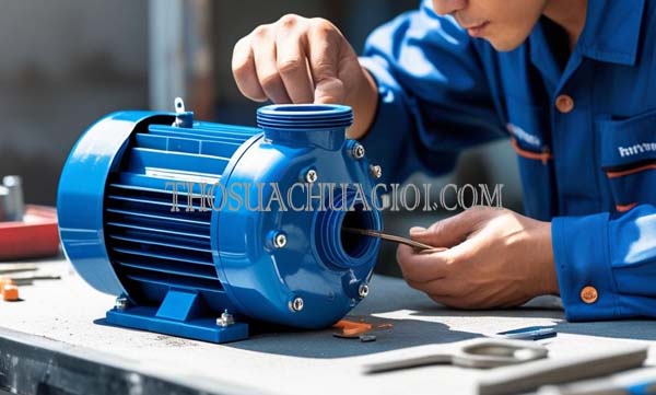 thợ sửa máy bơm nước xã xuân thới thượng