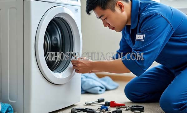 thợ sửa máy giặt tại ngã bảy