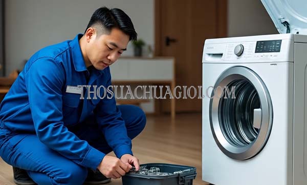 Thợ sửa máy giặt tại Vinhomes Central Park giá rẻ 20 phút có mặt