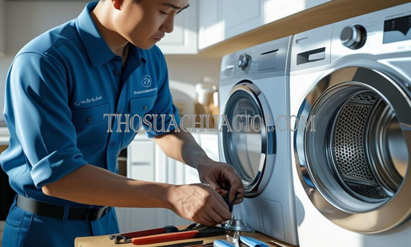 thợ sửa máy giặt xã long thới tại nhà