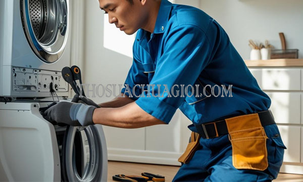 Thợ sửa máy giặt xã Phước Thạnh cũ giá rẻ và uy tín