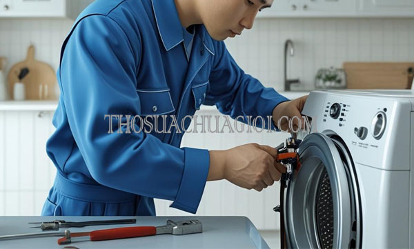 thợ sửa máy giặt xã quy đức