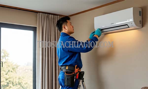 thợ sửa máy lạnh tại bà rịa