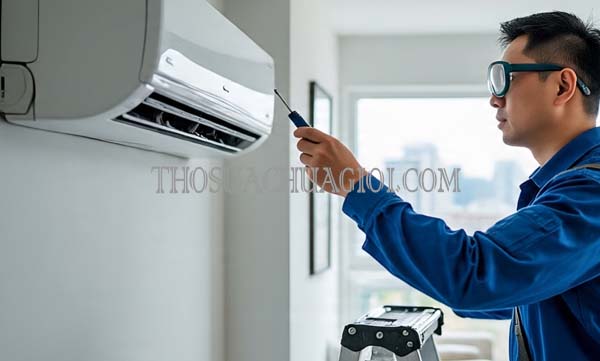 thợ sửa máy lạnh tại bạc liêu