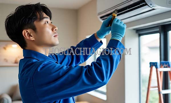 thợ sửa máy lạnh tại bảo lộc uy tín