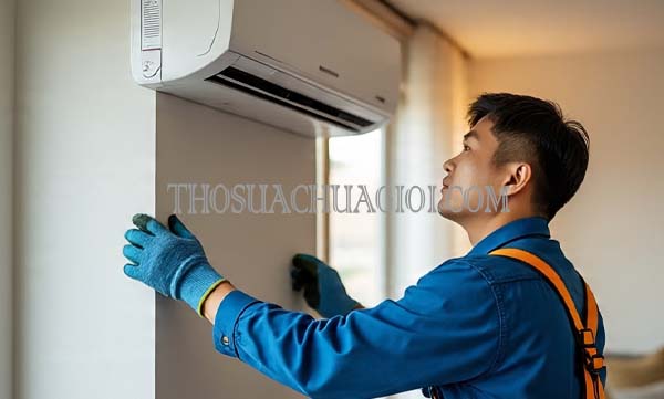 thợ sửa máy lạnh tại bên lức uy tín