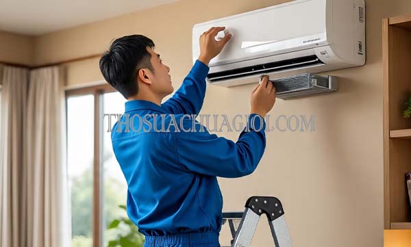 Thợ sửa máy lạnh tại Đông Hà giá rẻ 15 phút đến nơi