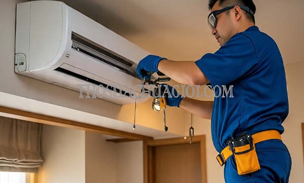 thợ sửa máy lạnh tại đồng hới