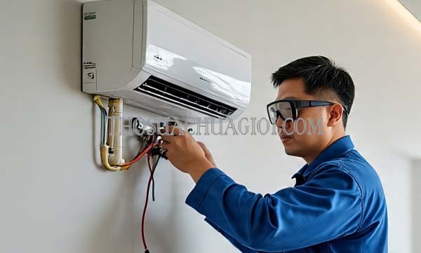 thợ sửa máy lạnh tại đông xoài uy tín
