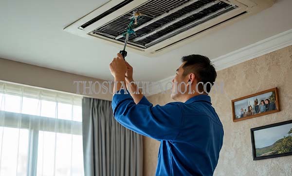 thợ sửa máy lạnh tại hội an giá rẻ