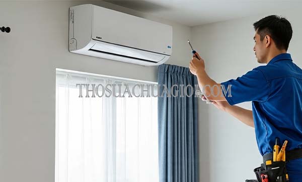 Thợ sửa máy lạnh tại Hội An giá rẻ 15 phút đến nơi
