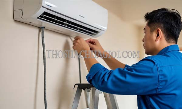 thợ sửa máy lạnh tại hồng ngự giá rẻ