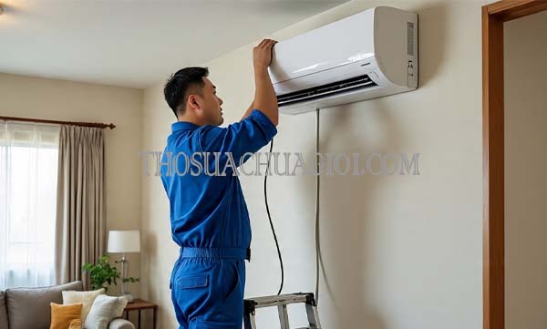 thợ sửa máy lạnh tại long xuyên uy tín