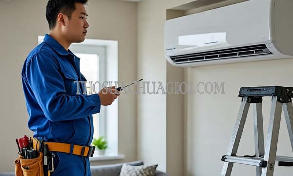 Thợ sửa máy lạnh tại Phan Thiết giá rẻ 20 phút thợ đến