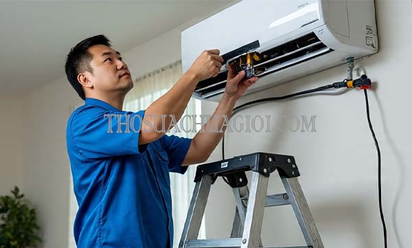 Thợ sửa máy lạnh tại Phú Quốc giá rẻ 20 phút có mặt