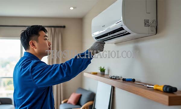 Thợ sửa máy lạnh tại Tam Kỳ 10 phút có mặt