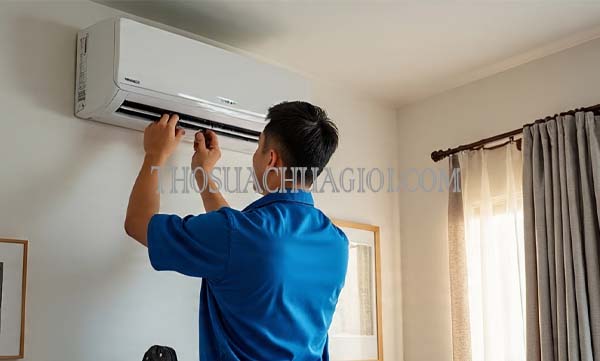 Thợ sửa máy lạnh tại Vị Thanh giá rẻ 20 phút có mặt