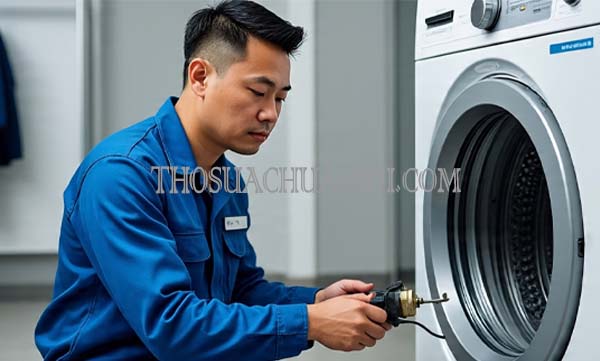 Thợ sửa máy sấy quần áo tại Vinhomes Central Park 25 phút có mặt