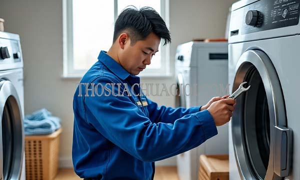 Thợ sửa máy sấy quần áo tại Vinhomes Grand Park 20 phút đến nơi
