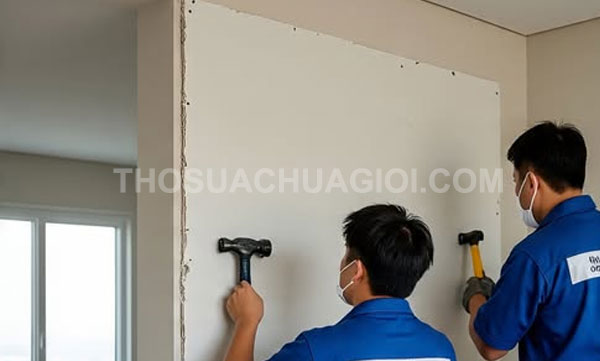 Thợ sửa nhà xã An Nhơn Tây mới liên hệ 10 phút thợ tới