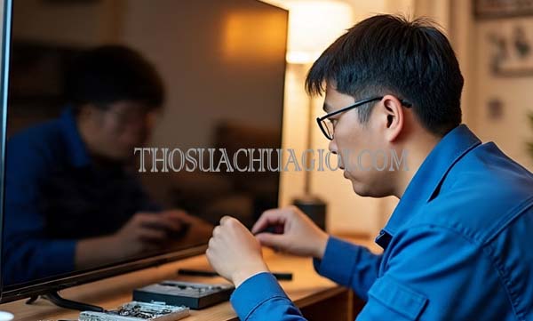 thợ sửa tivi tại nhà phường bình khánh giá rẻ