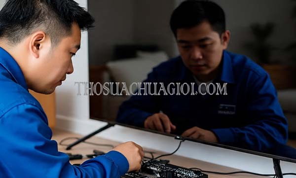 Thợ sửa tivi tại nhà phường Hiệp Tân cũ liên hệ 10 phút có